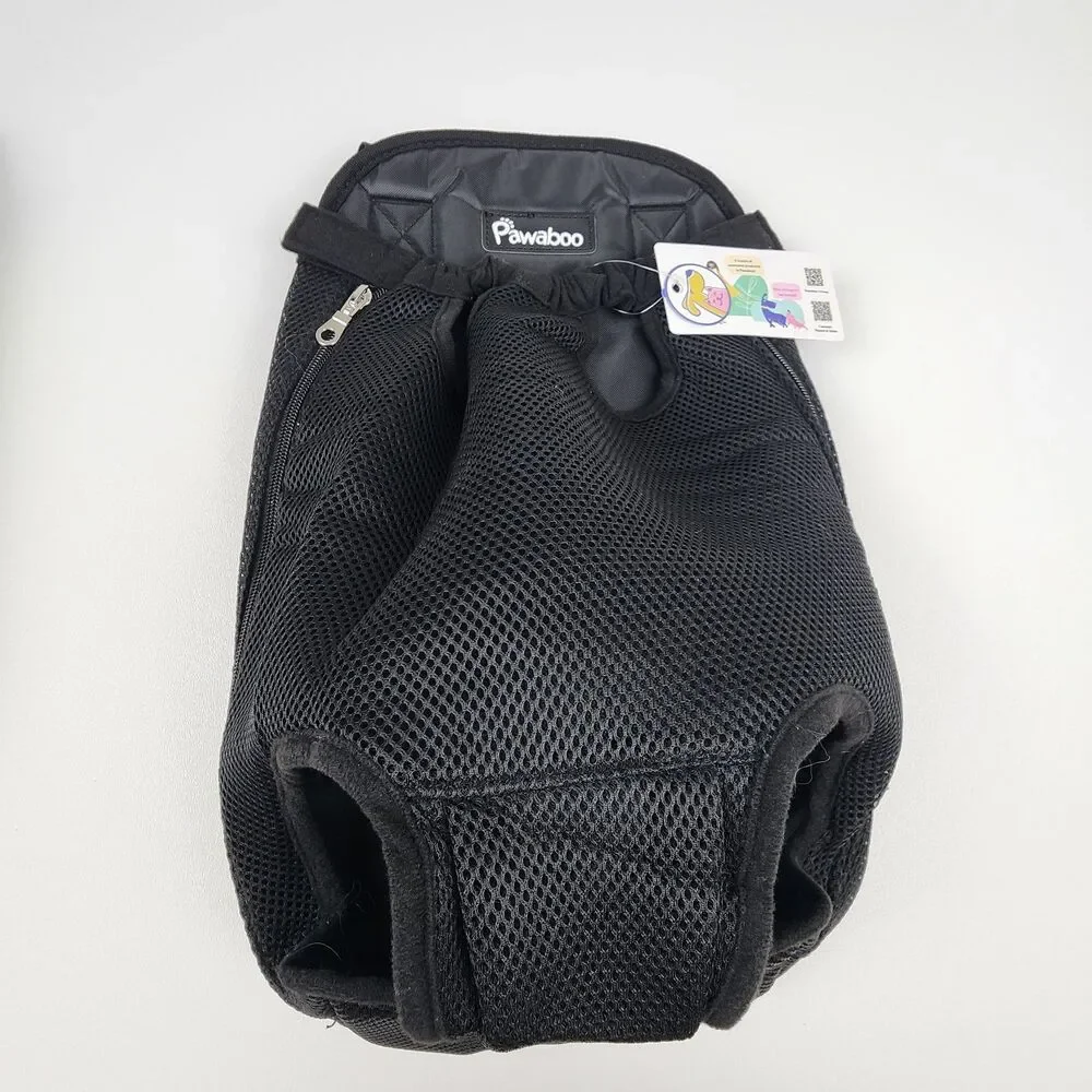 Dog Travel Bundle Pawaboo S/M Pet Carrier Backpack Water Bottle Tennis Balls